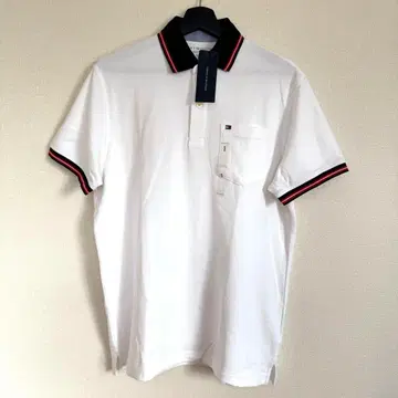 타미힐피거 화이트 피케 셔츠 S