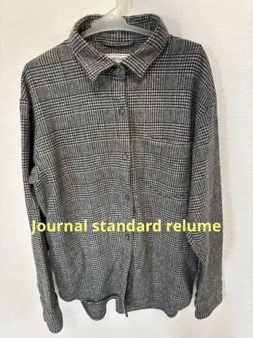 Journal standard relume 체크 무늬 셔츠