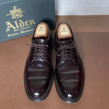 [ 새상품급 ] Alden 알든 990 플레인토 코도반 8.5D