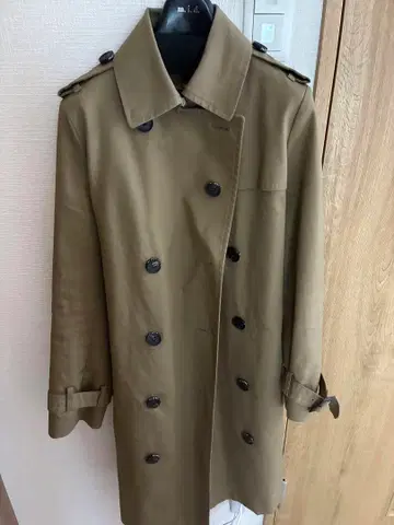 FRAY I.D 카키 트렌치코트