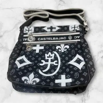 [ 미사용 ] CASTELBAJAC 까스텔바작 숄더백 블랙
