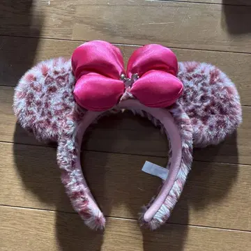 디즈니 레오파드 무늬 머리띠
