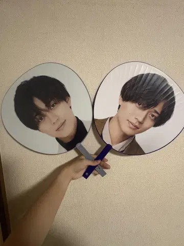 King & Prince 나가세 렌 군 부채 2개 세트