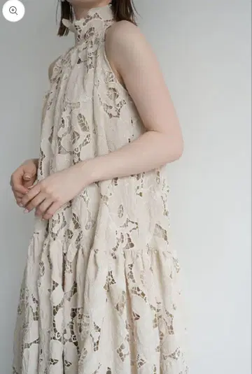 Acka flower lace dress