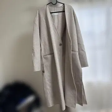 TODAYFUL 베이지 롱 코트