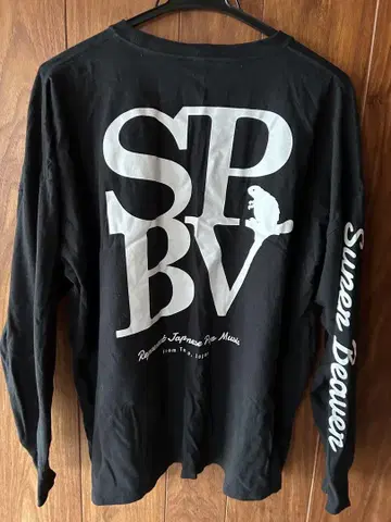 SUPER BEAVER 롱티 블랙 S