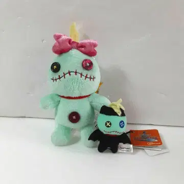 스티치 스크램프 키링 2개 세트