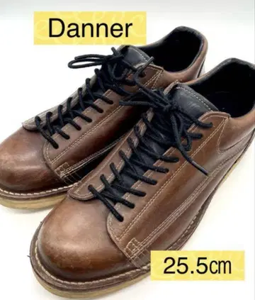 Danner 브라운 레이스업 25.5cm