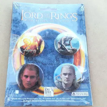 초레어 로드 오브 더 링 캔뱃지 레트로 헤이세이 영화 희귀