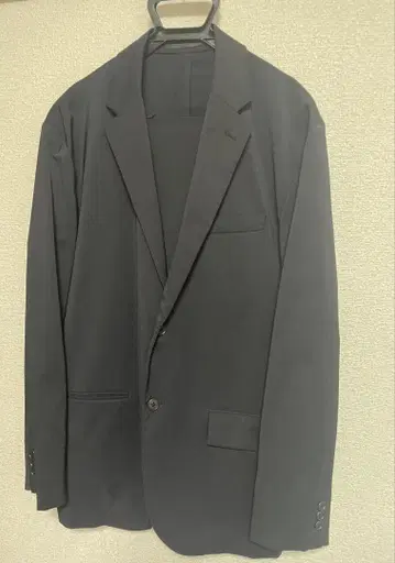 UNIQLO 블랙 비즈니스 정장 자켓 XXL