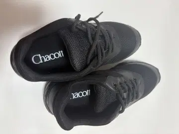 Chacott 댄스 스니커즈 로우컷 24.5cm 블랙