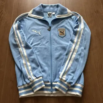 PUMA 푸마 트랙 자켓 저리 와펜 블루 계열 00s