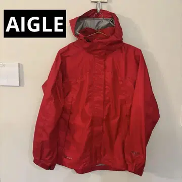 AIGLE 고어텍스 XCR 마운틴 후드티 레드