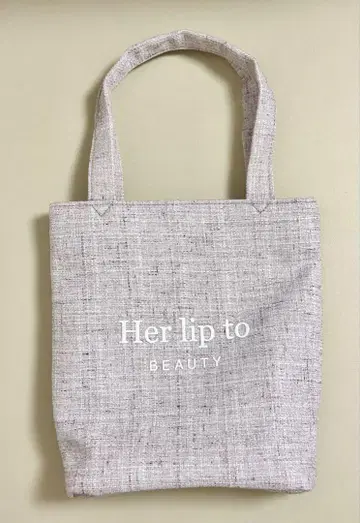 Herlipto beauty TWEED TOTE BAG