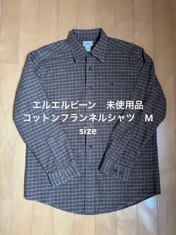 L.L.Bean 엘엘빈 체크 플란넬 셔츠 M