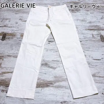 GALERIE VIE 화이트 캐주얼 팬츠 사이즈 0 갤러리 바이