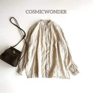 COSMICWONDER 코즈믹 원더 아이보리 긴팔 셔츠