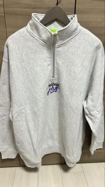HUF 그레이 집업 트레이닝복 L
