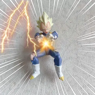 드래곤볼 베지터 슈퍼 사이어인 피규어 마그넷