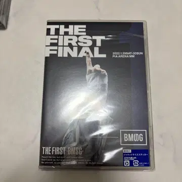 THE FIRST FINAL DVD 스티커 포함