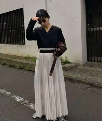 AMERI MANY WAY LAYERED PLEATS DRESS