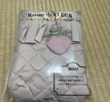 미개봉 새상품 Maison de FLEUR 딸기 백 & 참 로손 콜라보