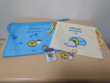 [ LAWSON 리락쿠마 복권 키이로이토리 종합 세트 ]