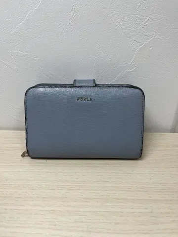 FURLA 접이식 지갑 그레이