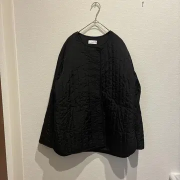 hagumu 세로 퀼팅 블루종 새상품급 hughug