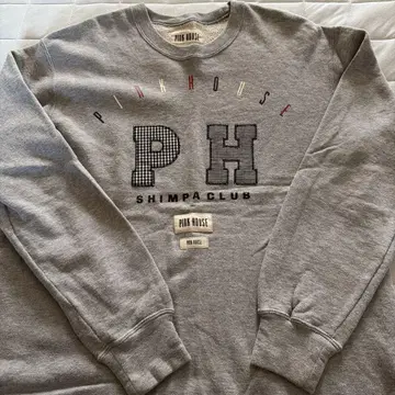 PINK HOUSE PH SHIMPA CLUB 맨투맨 L 그레이