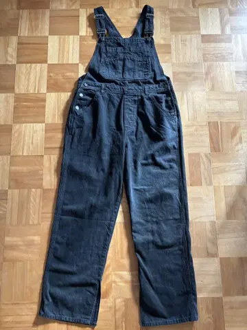 GAP 블랙 오버롤 M 사이즈