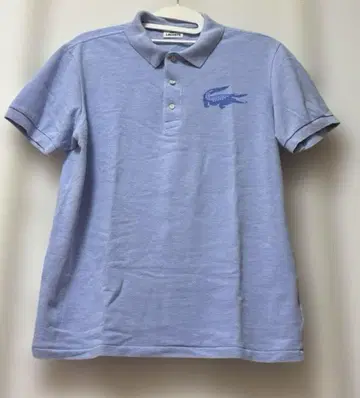 LACOSTE 피케 셔츠 사이즈 4 스카이블루