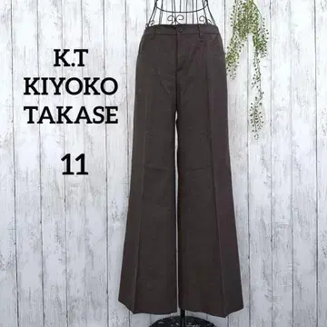 K.T/키요코 타카세 11호 와이드 팬츠 일본제 새상품급 M L 오피카지