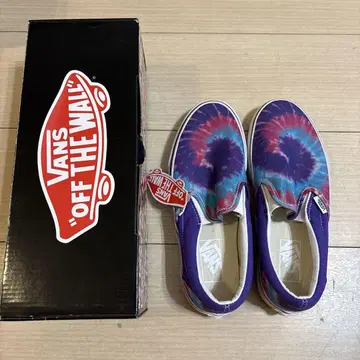 VANS 타이다이 슬립온 오프 더 월