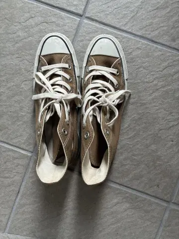 CONVERSE ALL STAR 드립 커피 스니커즈