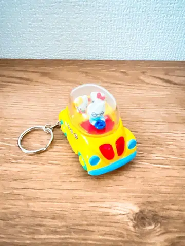 Sanrio 헬로키티 풀백 키링 당시 물건 드라이브 자동차