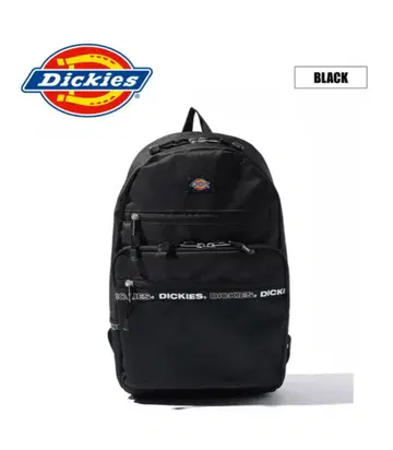 Dickies 블랙 백팩