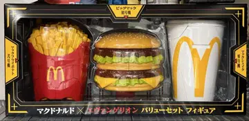 맥도날드 x 에반게리온 피규어 세트