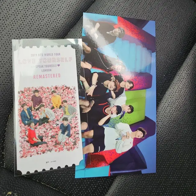 (일괄) 방탄bts 럽셀콘 스픽콘 무비위크 메가박스 오리지널티켓