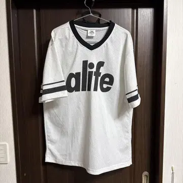 alife 메쉬T셔츠 LARGE 화이트