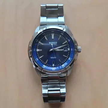 WIRED 솔라 시계 메탈 벨트 V157-0AX0 A0