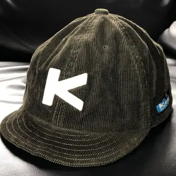 KAVU 코드 야구 모자 코듀로이 다크 그린