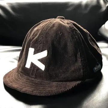 KAVU 코드 야구 모자 코듀로이 다크 브라운