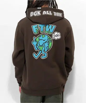 DGK Chaos Brown Hoodie in ChattanoogaTN