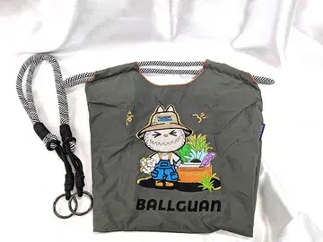 K072 BALLGUAN 에코백 올리브 그린