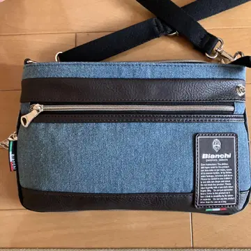 Bianchi 숄더백 데님