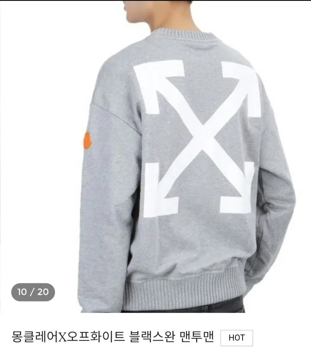 Off-white™️ X Moncler Black Swan Sweatshirt (95)