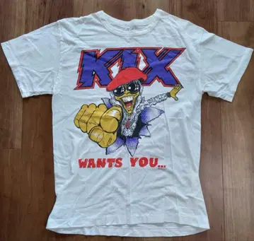 KIX 킥스 1989 Japan 투어 티셔츠