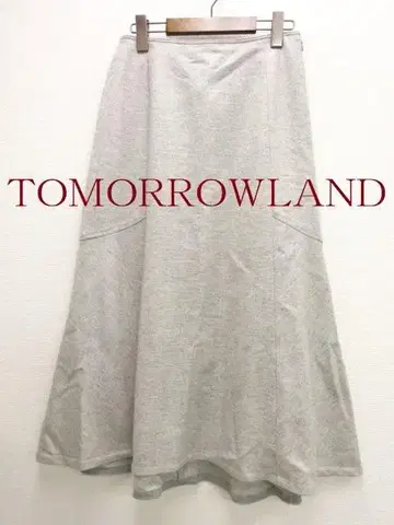 TOMORROWLAND 샤이니 헤링본 머메이드 스커트 36