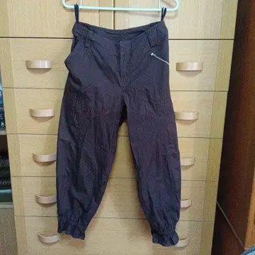 센소유니코 캐주얼 팬츠 다크 브라운 자유자재 밑단